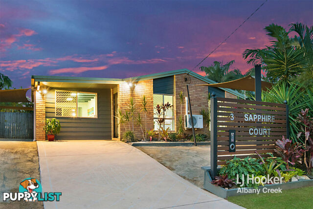 3 Sapphire Court JOYNER QLD 4500