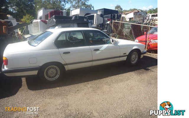 2000 BMW 735i Sedan White. Rare motorsport car. M series. $1500