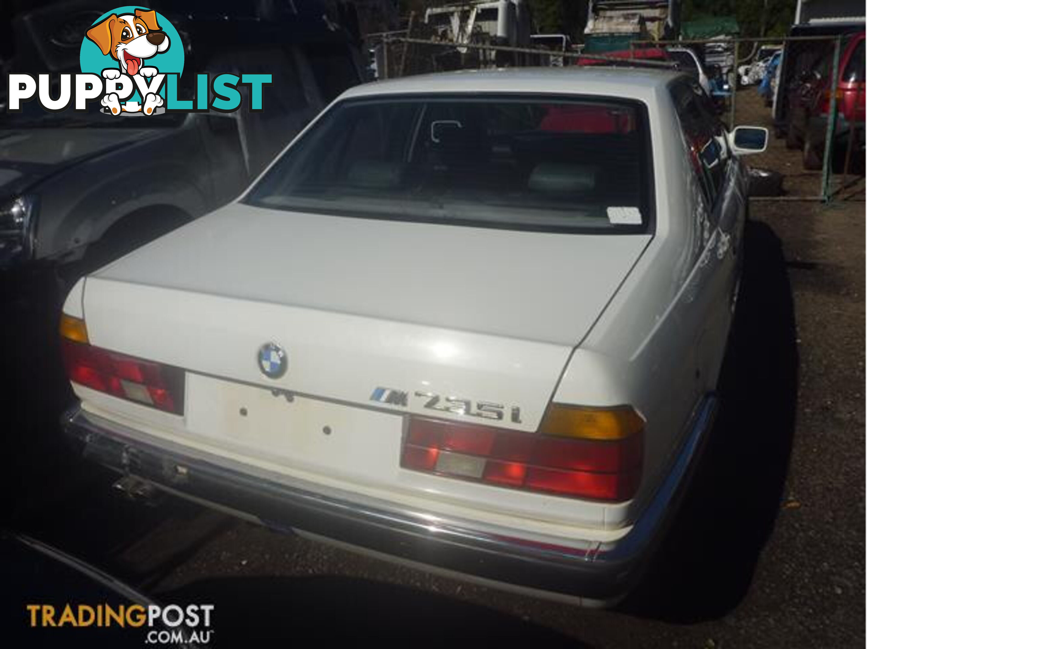 2000 BMW 735i Sedan White. Rare motorsport car. M series. $1500