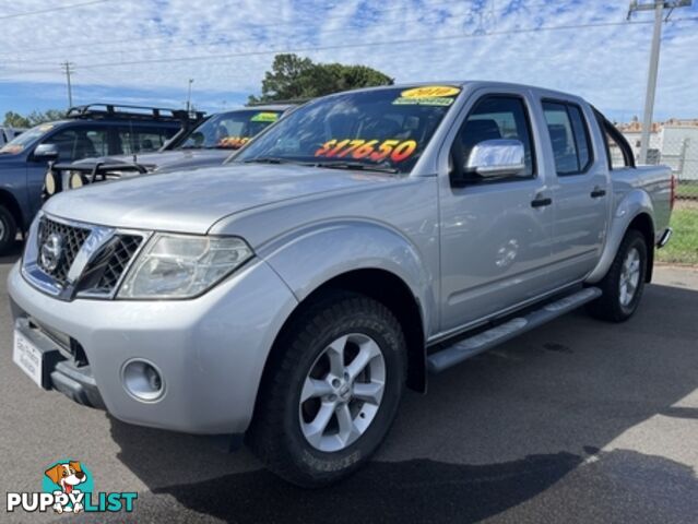 2010  NISSAN NAVARA ST-X D40 UTILITY