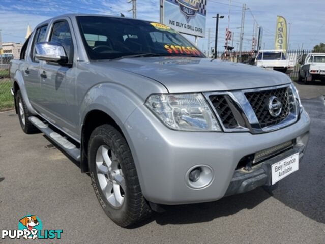 2010  NISSAN NAVARA ST-X D40 UTILITY