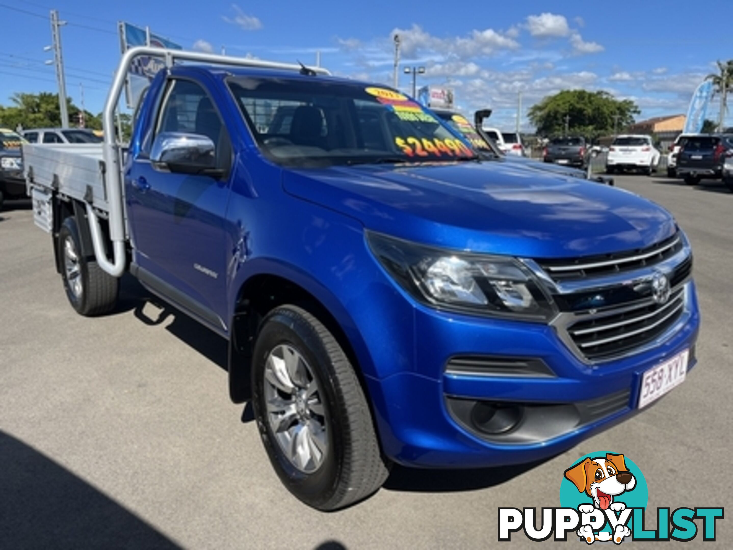 2017  HOLDEN COLORADO LS SINGLE CAB RG MY18 CAB CHASSIS