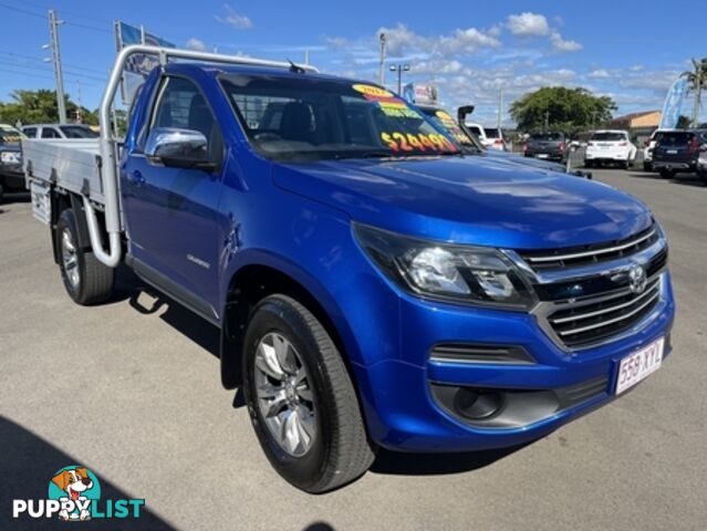 2017  HOLDEN COLORADO LS SINGLE CAB RG MY18 CAB CHASSIS