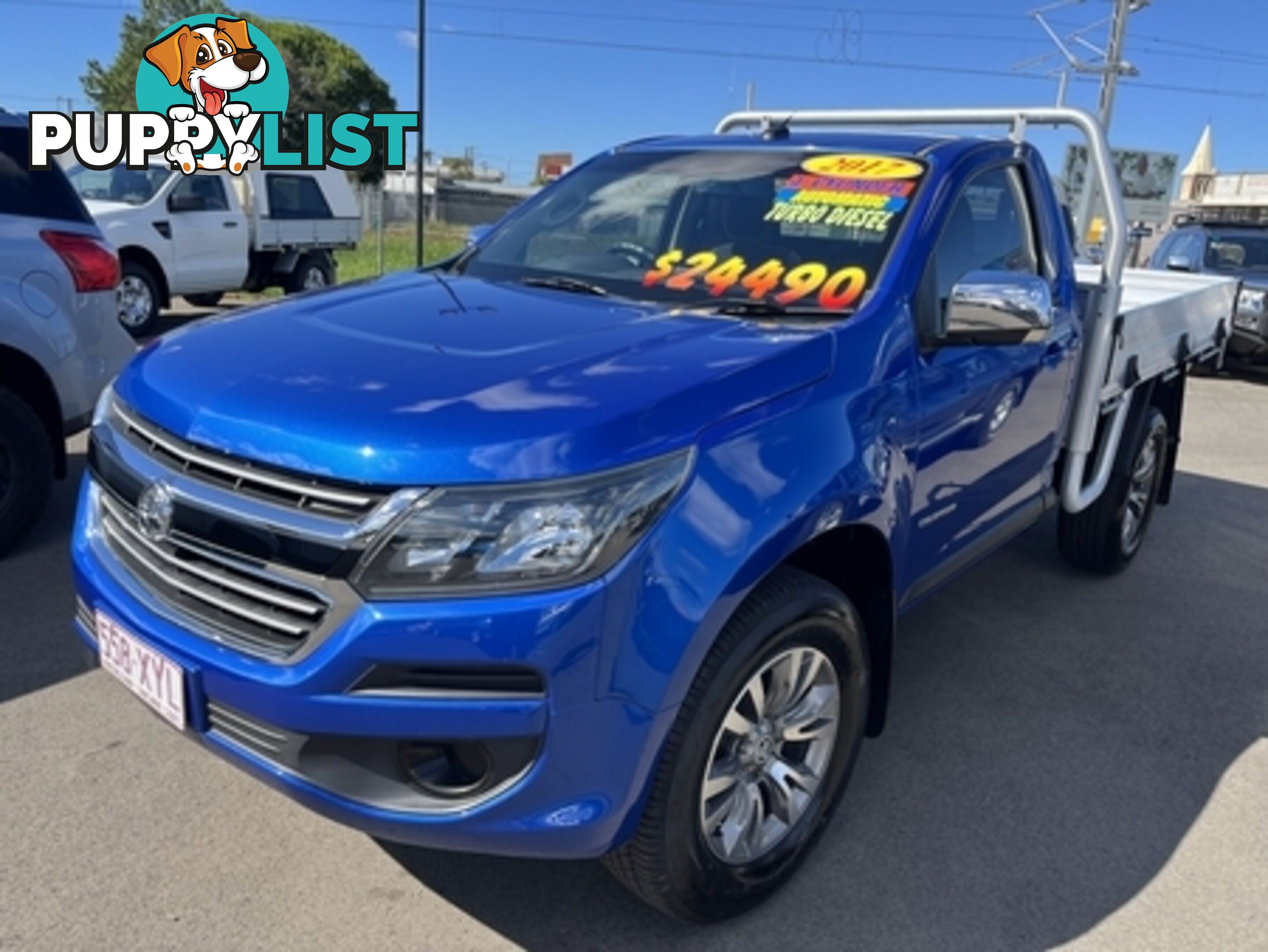 2017  HOLDEN COLORADO LS SINGLE CAB RG MY18 CAB CHASSIS