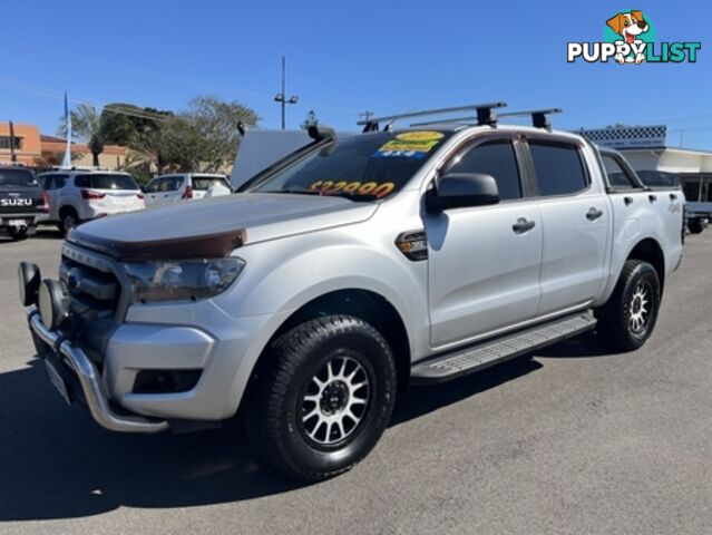 2017  FORD RANGER XLS DUAL CAB PX MKII UTILITY