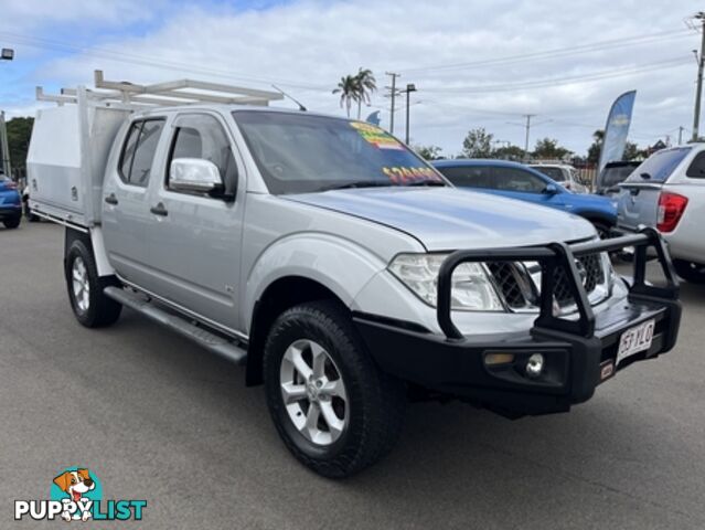 2012  NISSAN NAVARA ST-X 550 D40 S5 MY12 UTILITY