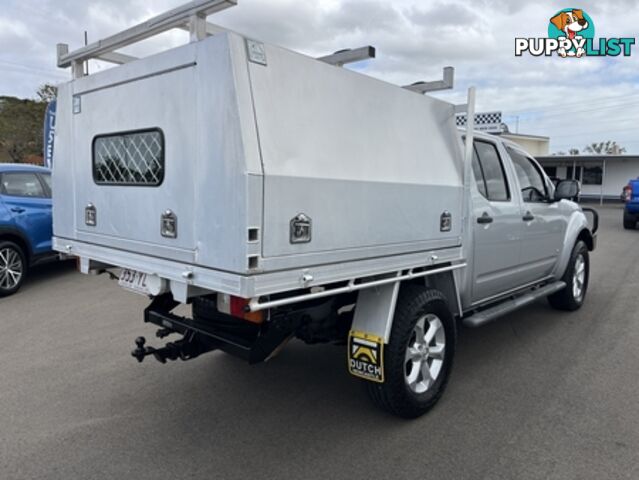 2012  NISSAN NAVARA ST-X 550 D40 S5 MY12 UTILITY