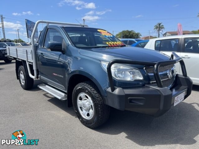 2013  HOLDEN COLORADO LX RG MY13 CAB CHASSIS