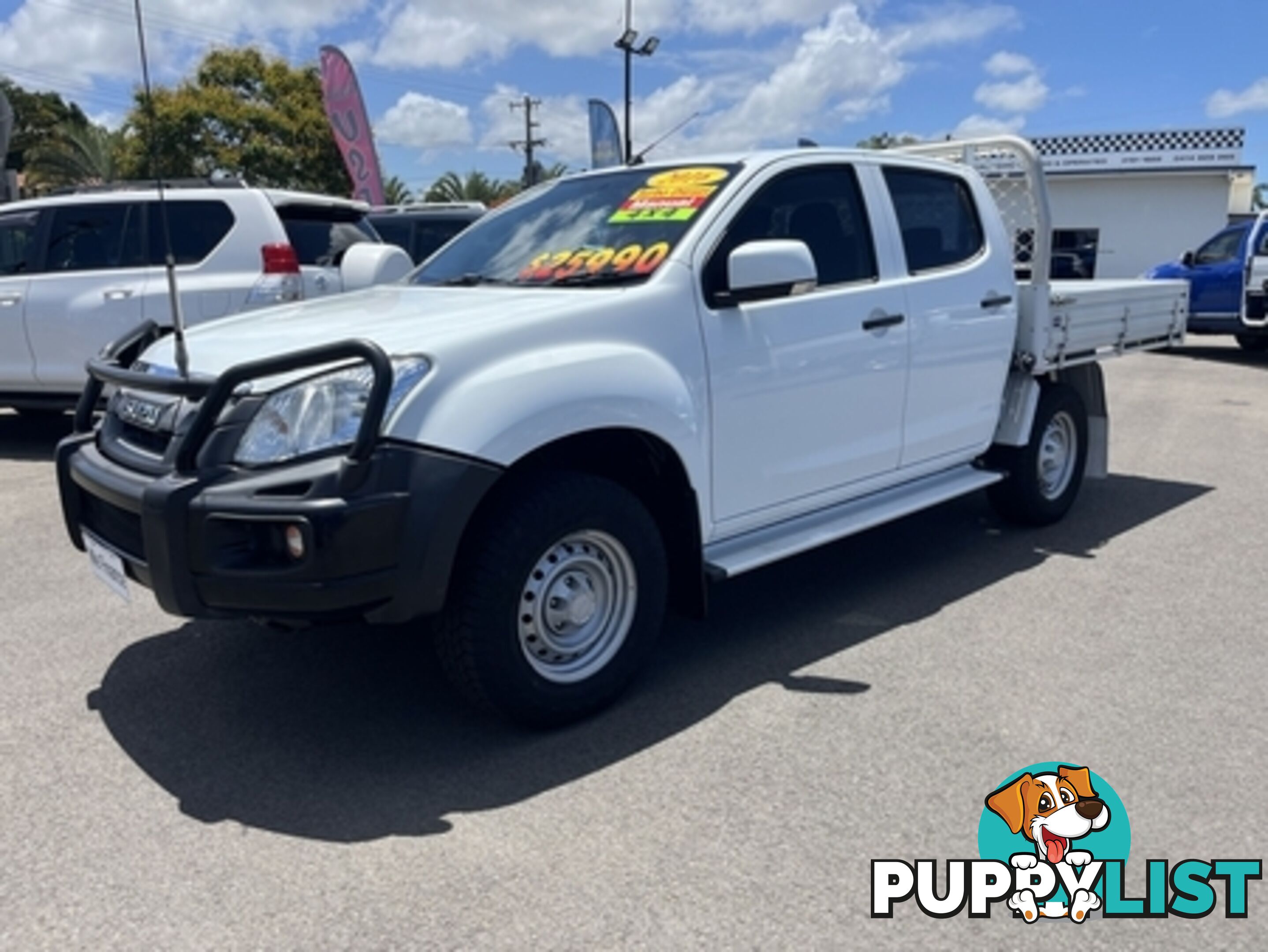 2016  ISUZU D-MAX SX MY15.5 CAB CHASSIS