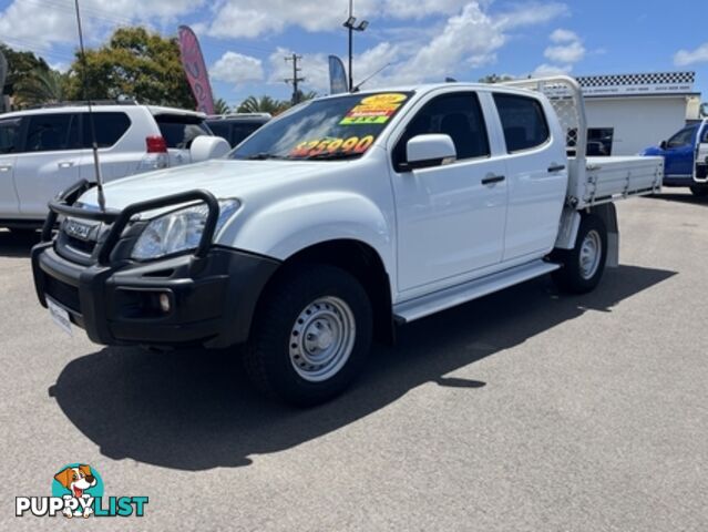 2016  ISUZU D-MAX SX MY15.5 CAB CHASSIS