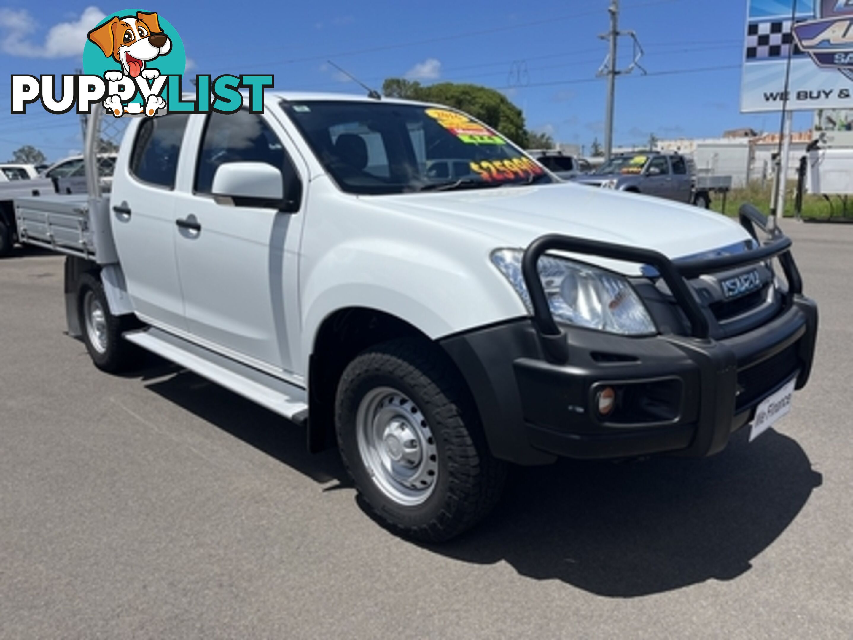 2016  ISUZU D-MAX SX MY15.5 CAB CHASSIS