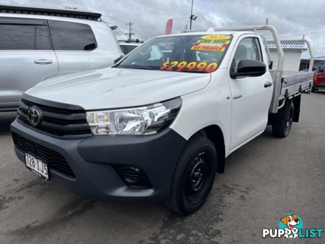 2023  TOYOTA HILUX WORKMATE SINGLE CAB TGN121R CAB CHASSIS