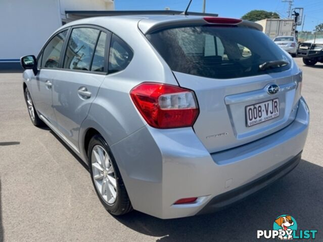 2014  SUBARU IMPREZA 2.0I G4 MY14 HATCHBACK