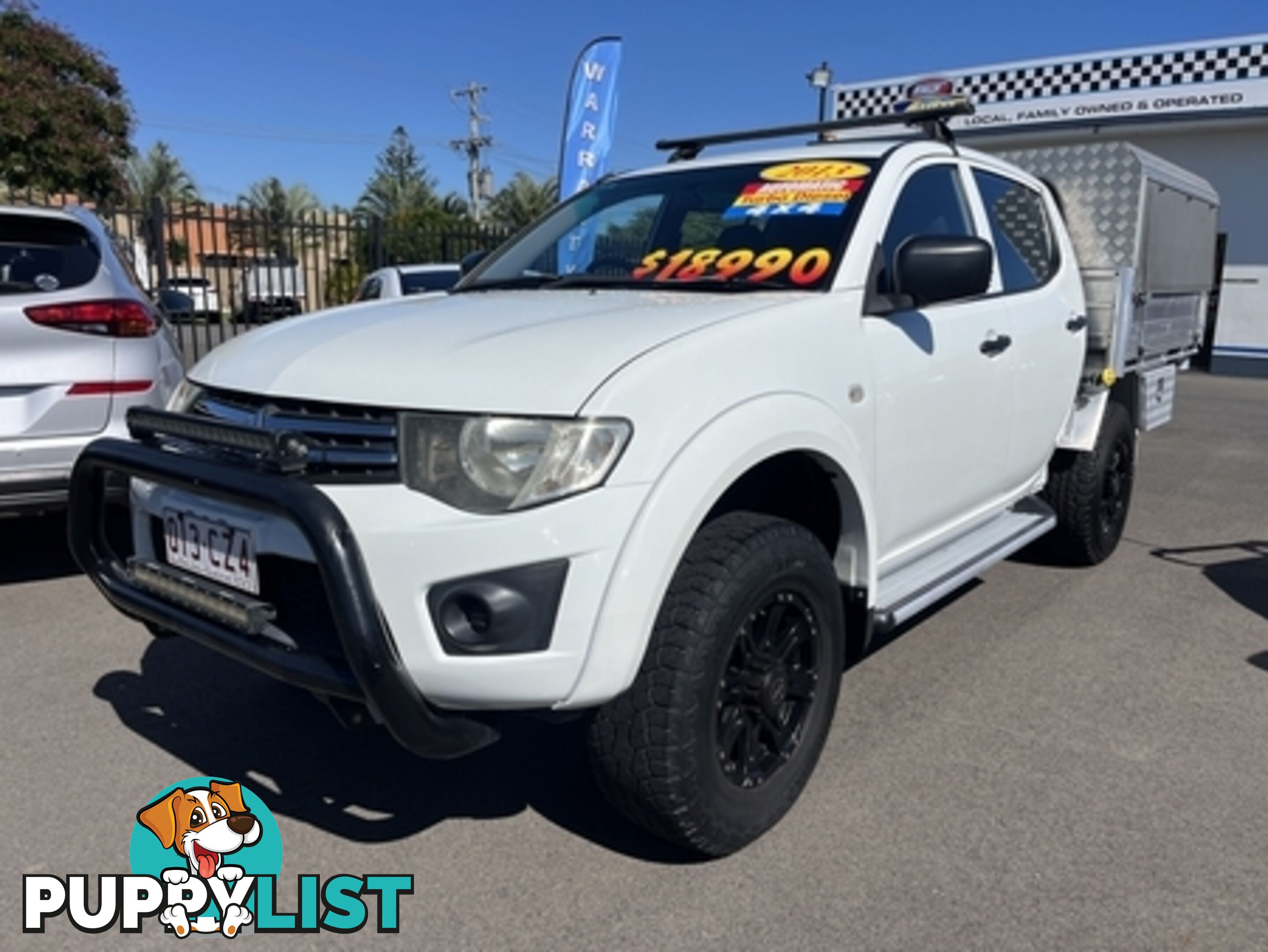 2013  MITSUBISHI TRITON GLX DUAL CAB MN MY13 UTILITY