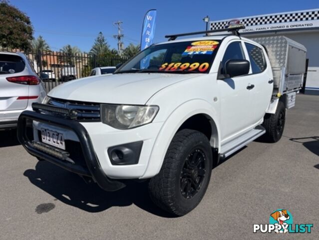 2013  MITSUBISHI TRITON GLX DUAL CAB MN MY13 UTILITY