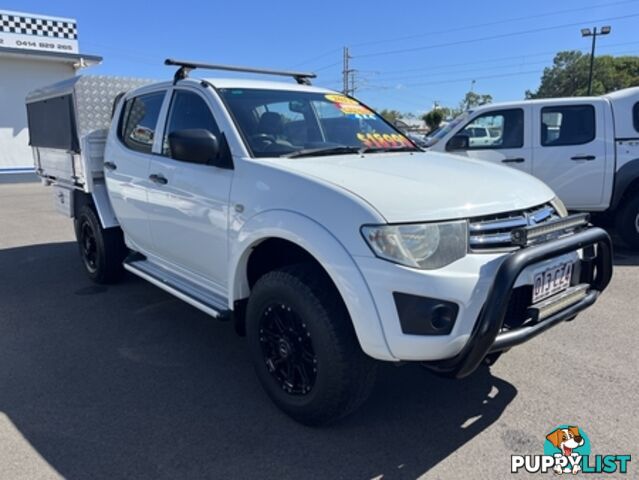 2013  MITSUBISHI TRITON GLX DUAL CAB MN MY13 UTILITY