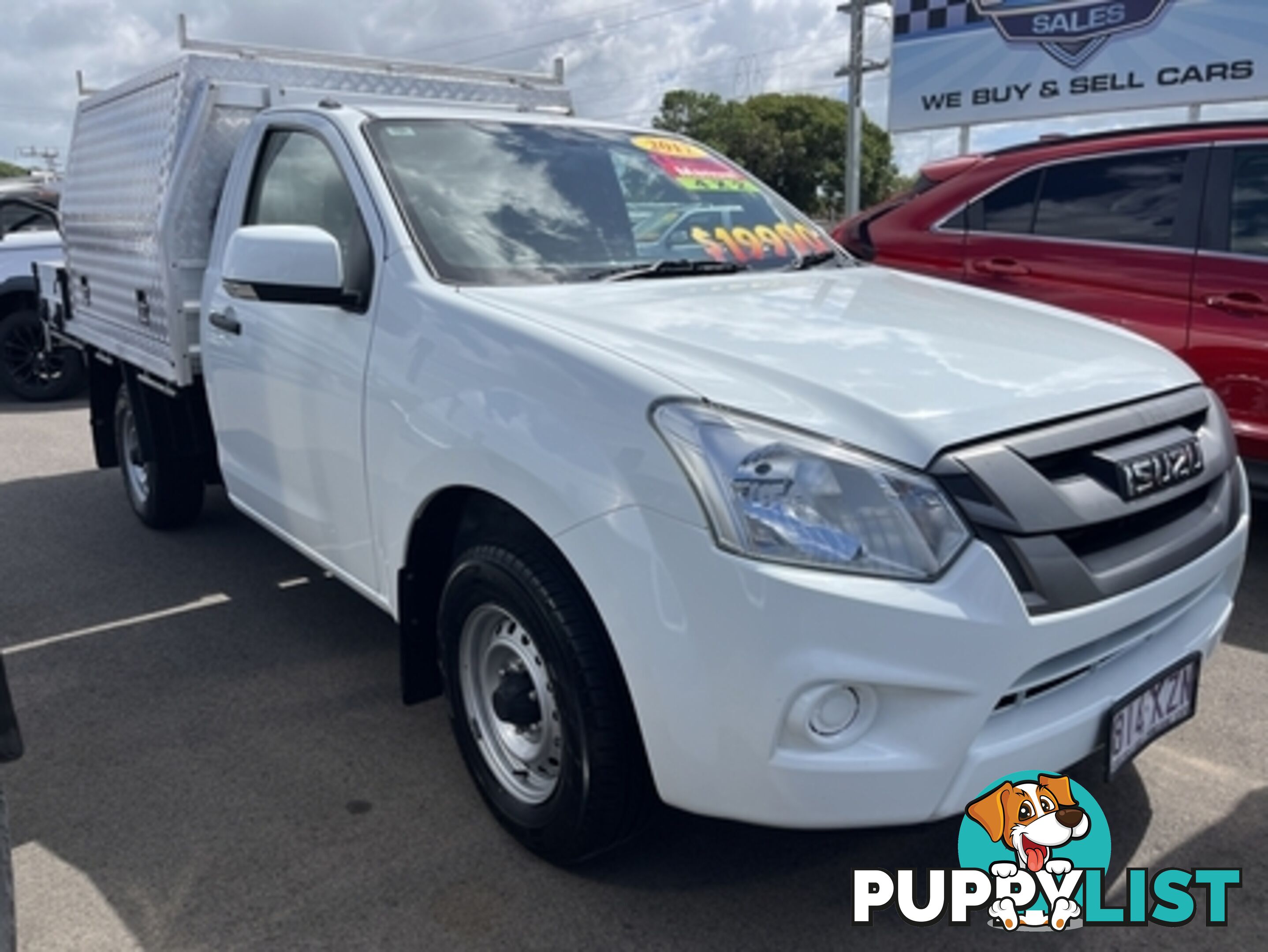 2017  ISUZU D-MAX SX SINGLE CAB MY17 CAB CHASSIS