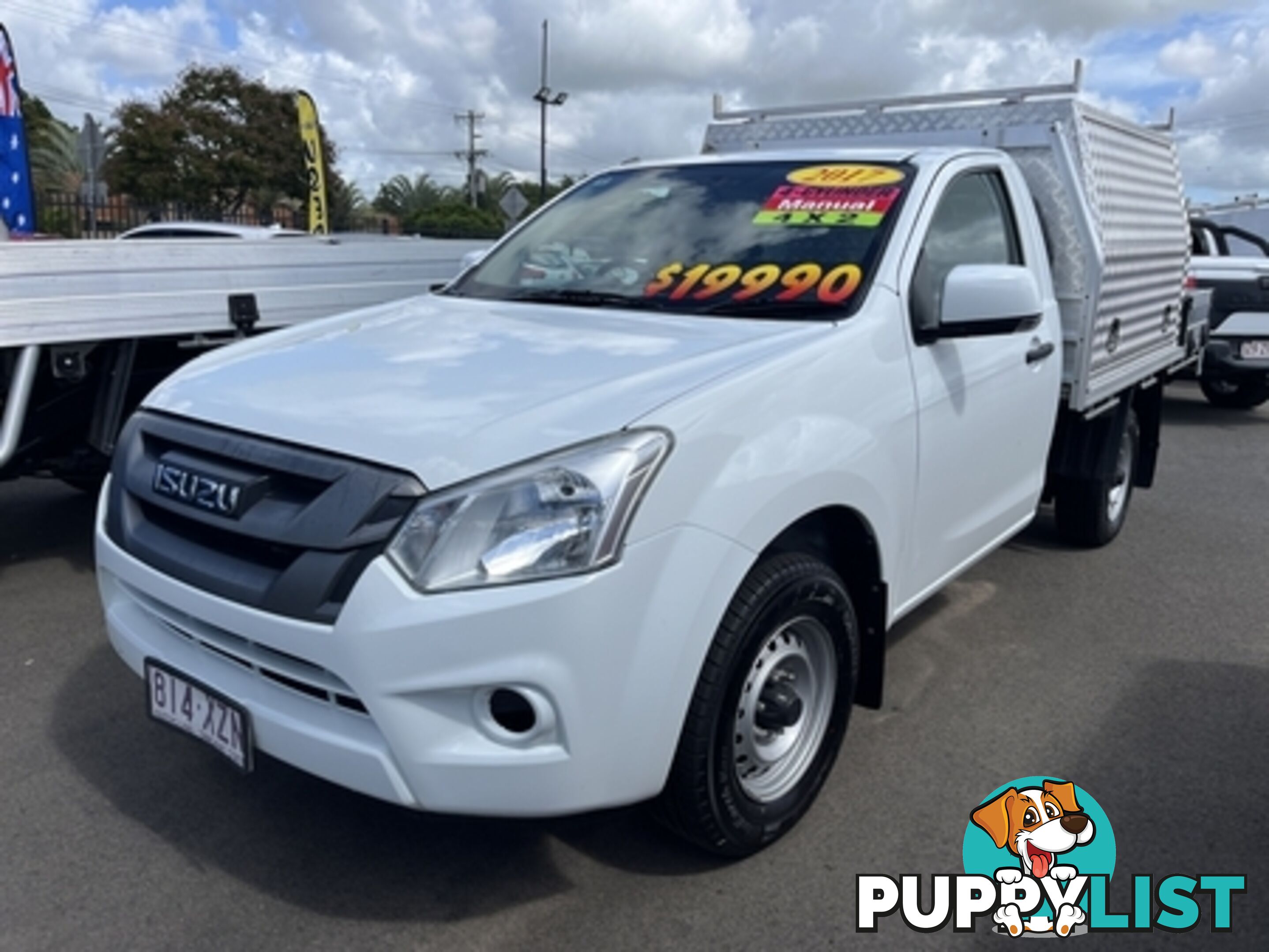 2017  ISUZU D-MAX SX SINGLE CAB MY17 CAB CHASSIS