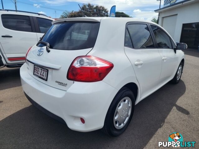 2010  TOYOTA COROLLA Ascent ZRE152R MY10 HATCHBACK