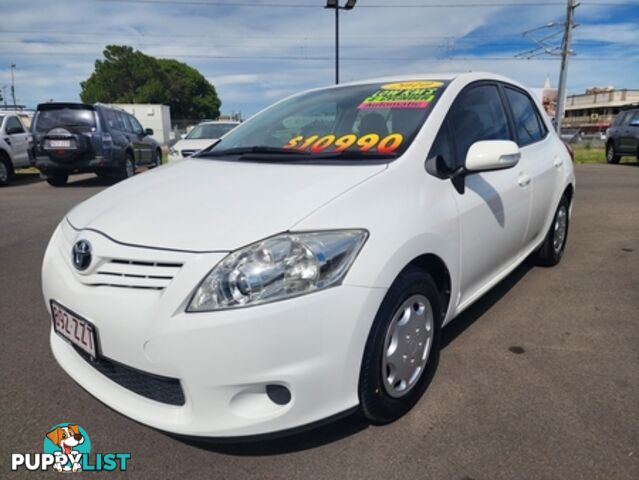 2010  TOYOTA COROLLA Ascent ZRE152R MY10 HATCHBACK