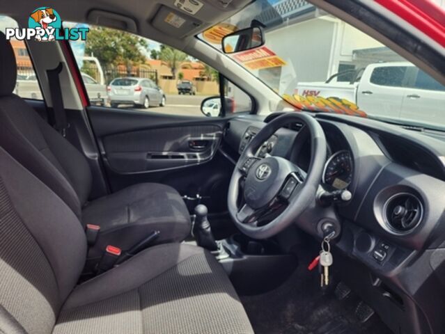 2019  TOYOTA YARIS ASCENT NCP130R HATCHBACK