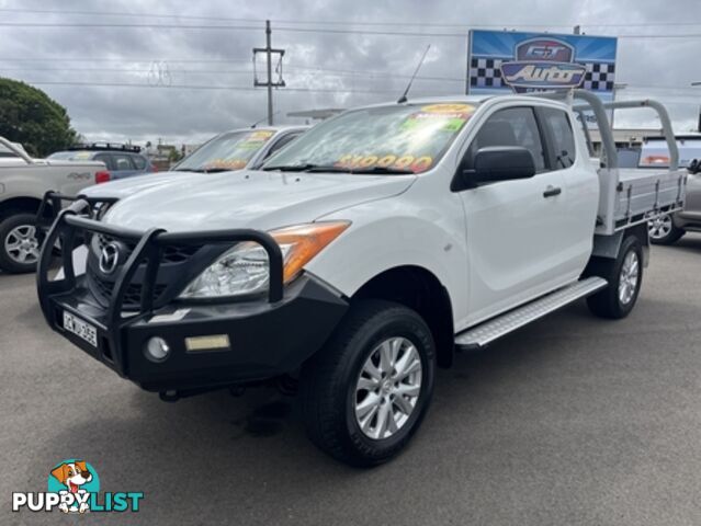 2014  MAZDA BT-50 XT EXTENDED CAB UP0YF1 CAB CHASSIS