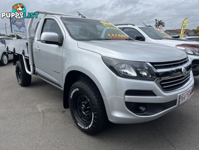 2018  HOLDEN COLORADO LS SINGLE CAB RG MY19 CAB CHASSIS