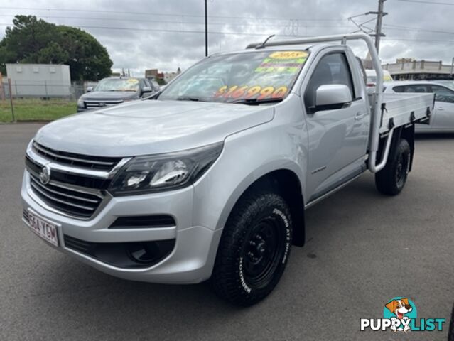 2018  HOLDEN COLORADO LS SINGLE CAB RG MY19 CAB CHASSIS