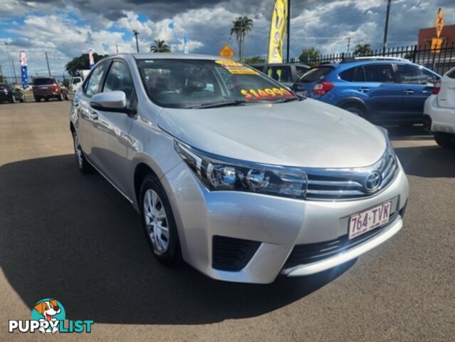 2014  TOYOTA COROLLA Ascent S-CVT ZRE172R SEDAN