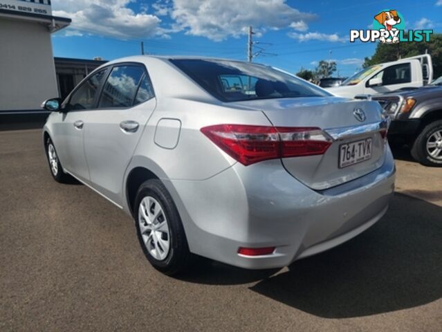 2014  TOYOTA COROLLA Ascent S-CVT ZRE172R SEDAN