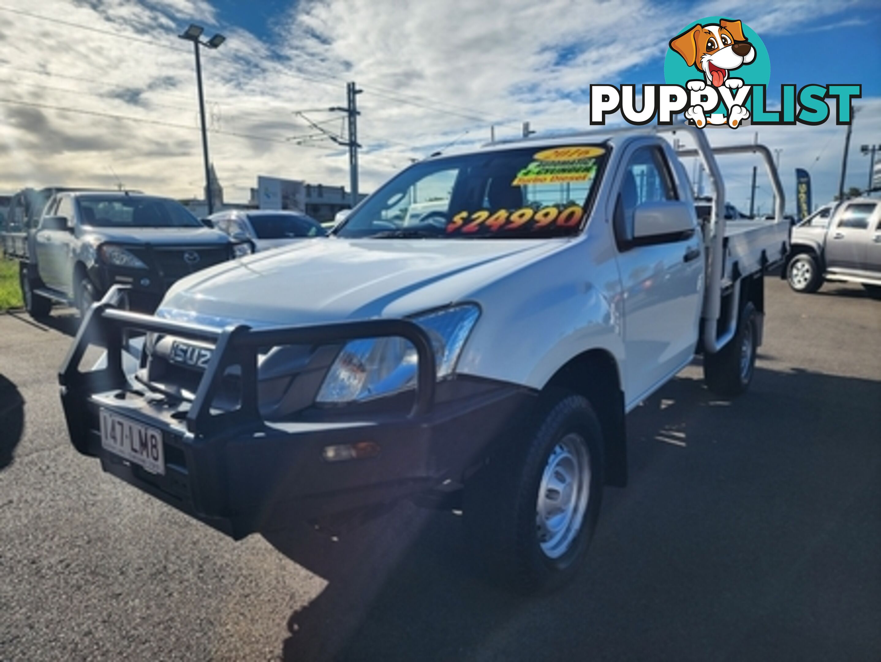 2016  ISUZU D-MAX SX MY15 CAB CHASSIS