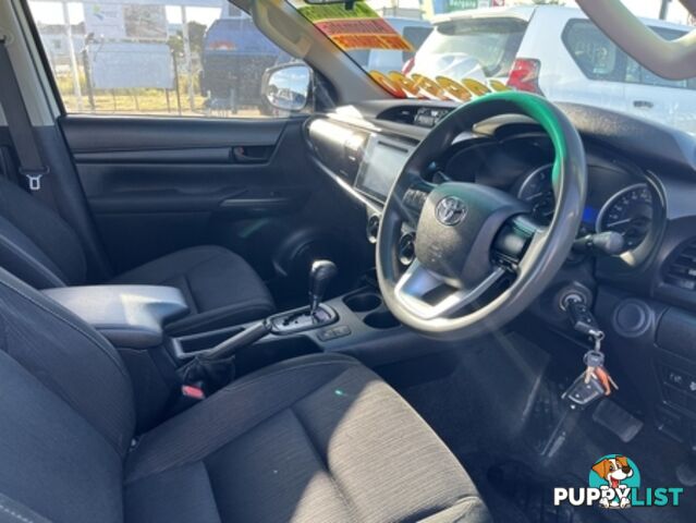 2017  TOYOTA HILUX SR DUAL CAB GUN126R UTILITY