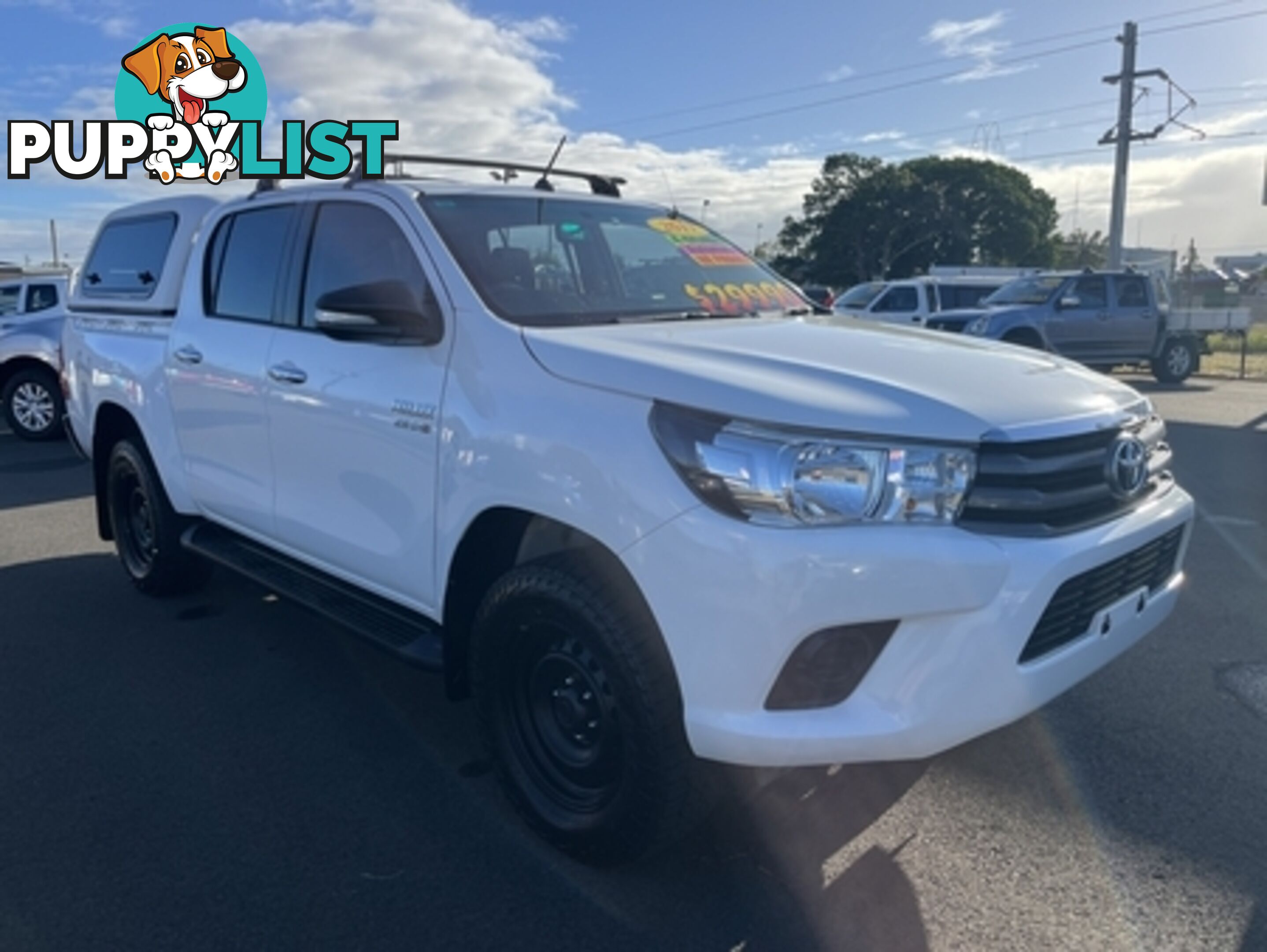 2017  TOYOTA HILUX SR DUAL CAB GUN126R UTILITY