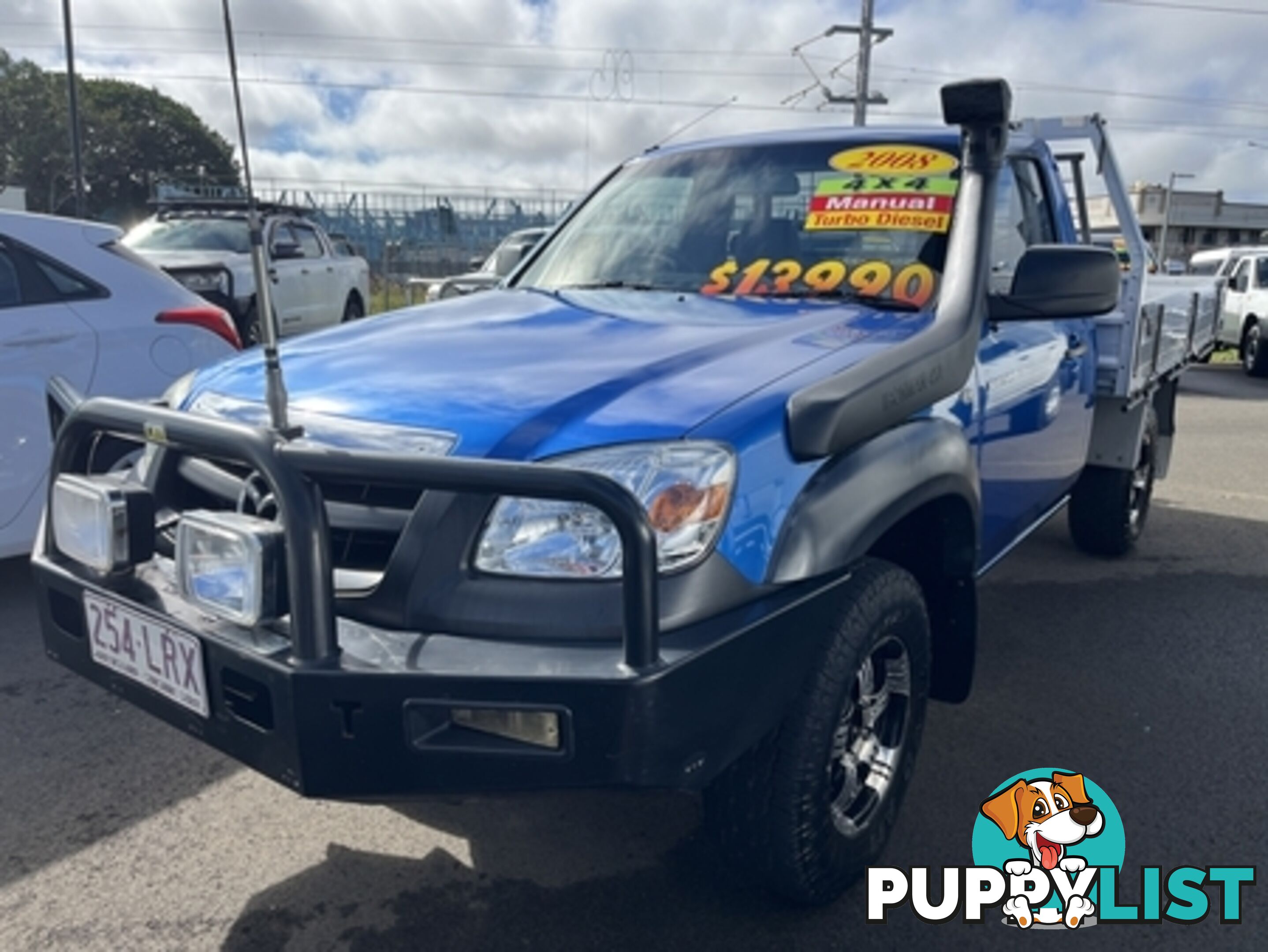 2008  MAZDA BT-50 DX SINGLE CAB UNY0E4 CAB CHASSIS