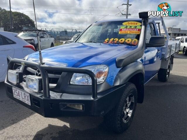 2008  MAZDA BT-50 DX SINGLE CAB UNY0E4 CAB CHASSIS