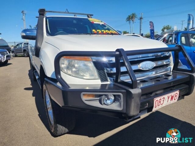 2012  FORD RANGER XLT DUAL CAB PX UTILITY