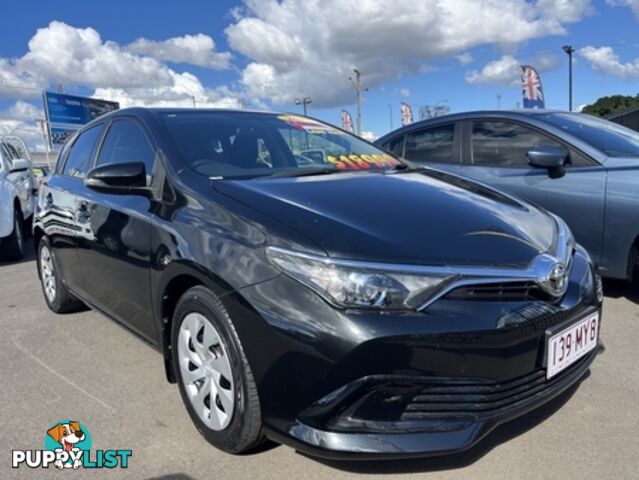 2017  TOYOTA COROLLA ASCENT ZRE182R HATCHBACK