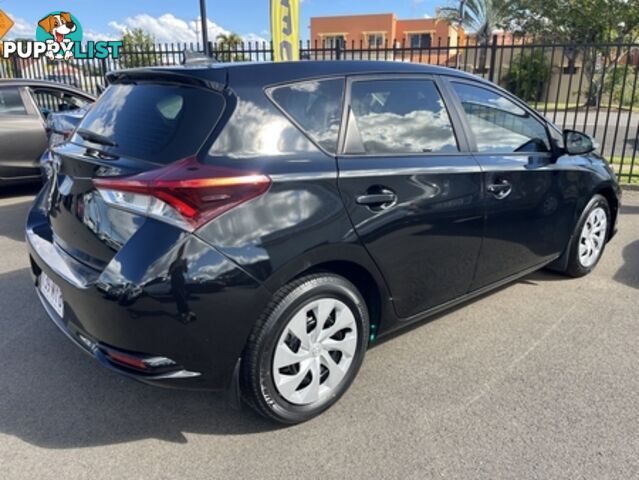 2017  TOYOTA COROLLA ASCENT ZRE182R HATCHBACK