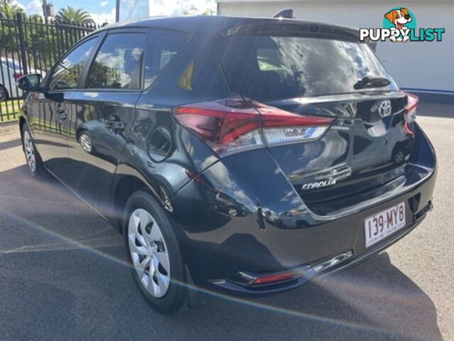 2017  TOYOTA COROLLA ASCENT ZRE182R HATCHBACK