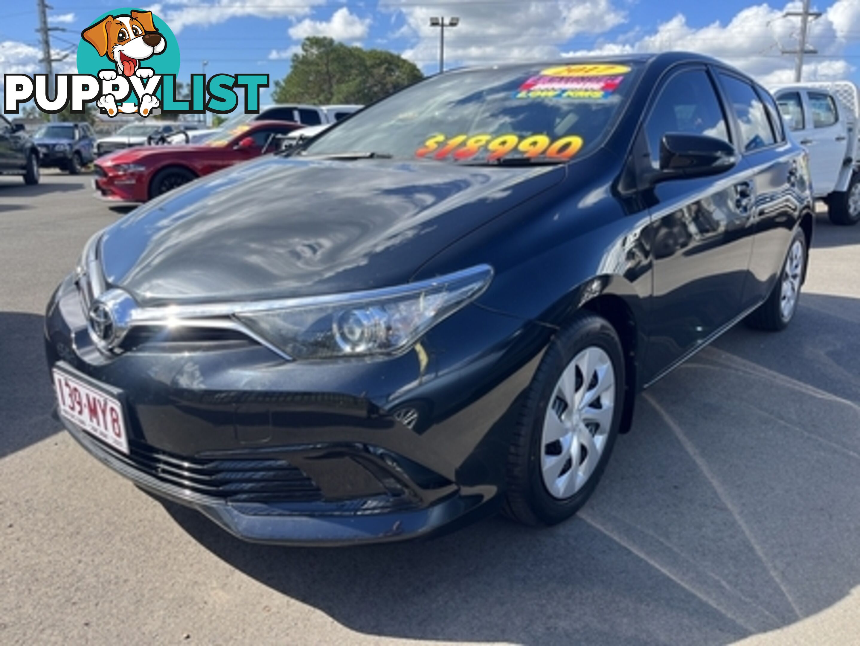 2017  TOYOTA COROLLA ASCENT ZRE182R HATCHBACK