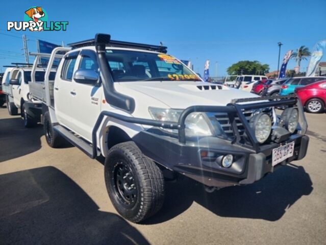 2015  TOYOTA HILUX SR DUAL CAB KUN26R MY14 UTILITY
