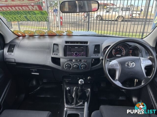 2015  TOYOTA HILUX SR DUAL CAB KUN26R MY14 UTILITY