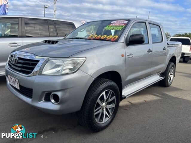 2015  TOYOTA HILUX SR DUAL CAB KUN26R MY14 UTILITY