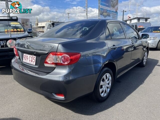 2012  TOYOTA COROLLA ASCENT ZRE152R MY11 SEDAN