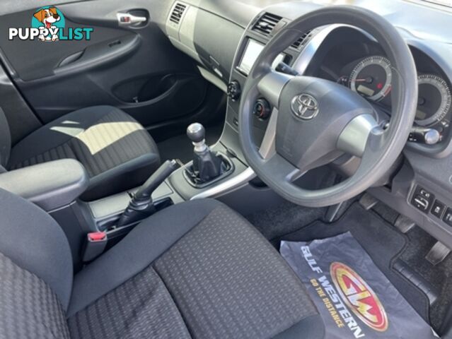 2012  TOYOTA COROLLA ASCENT ZRE152R MY11 SEDAN