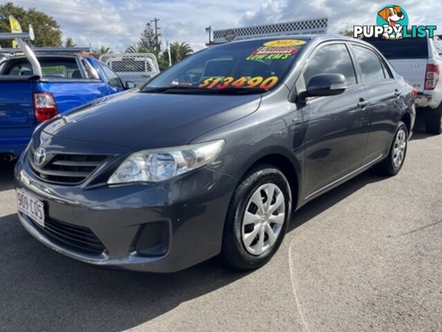 2012  TOYOTA COROLLA ASCENT ZRE152R MY11 SEDAN