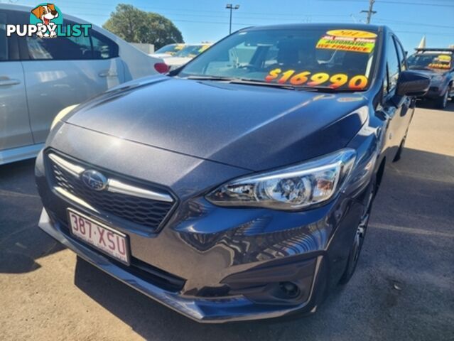 2017  SUBARU IMPREZA 2.0I G5 MY18 HATCHBACK