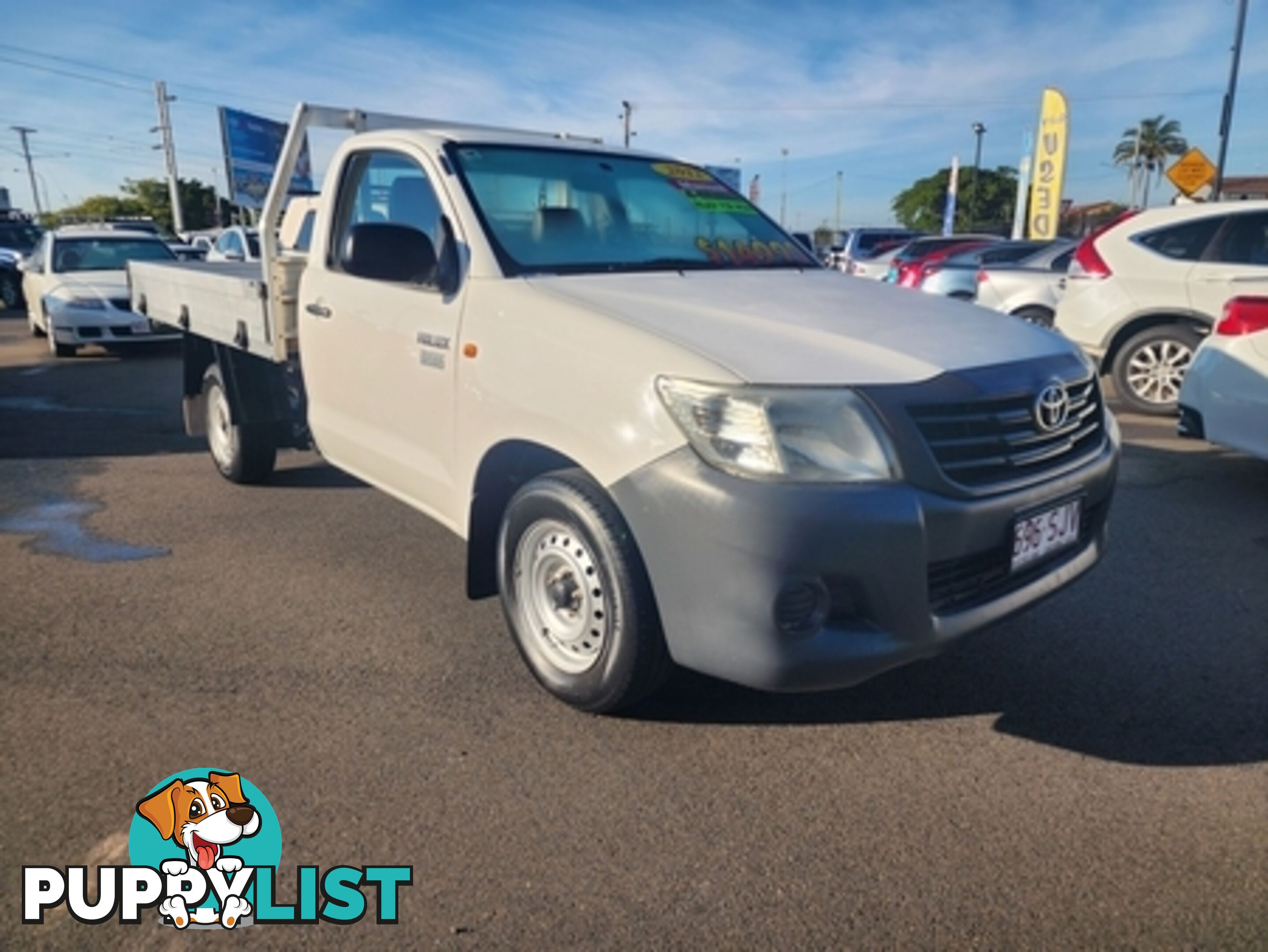 2012  TOYOTA HILUX WORKMATE SINGLE CAB TGN16R MY12 CAB CHASSIS