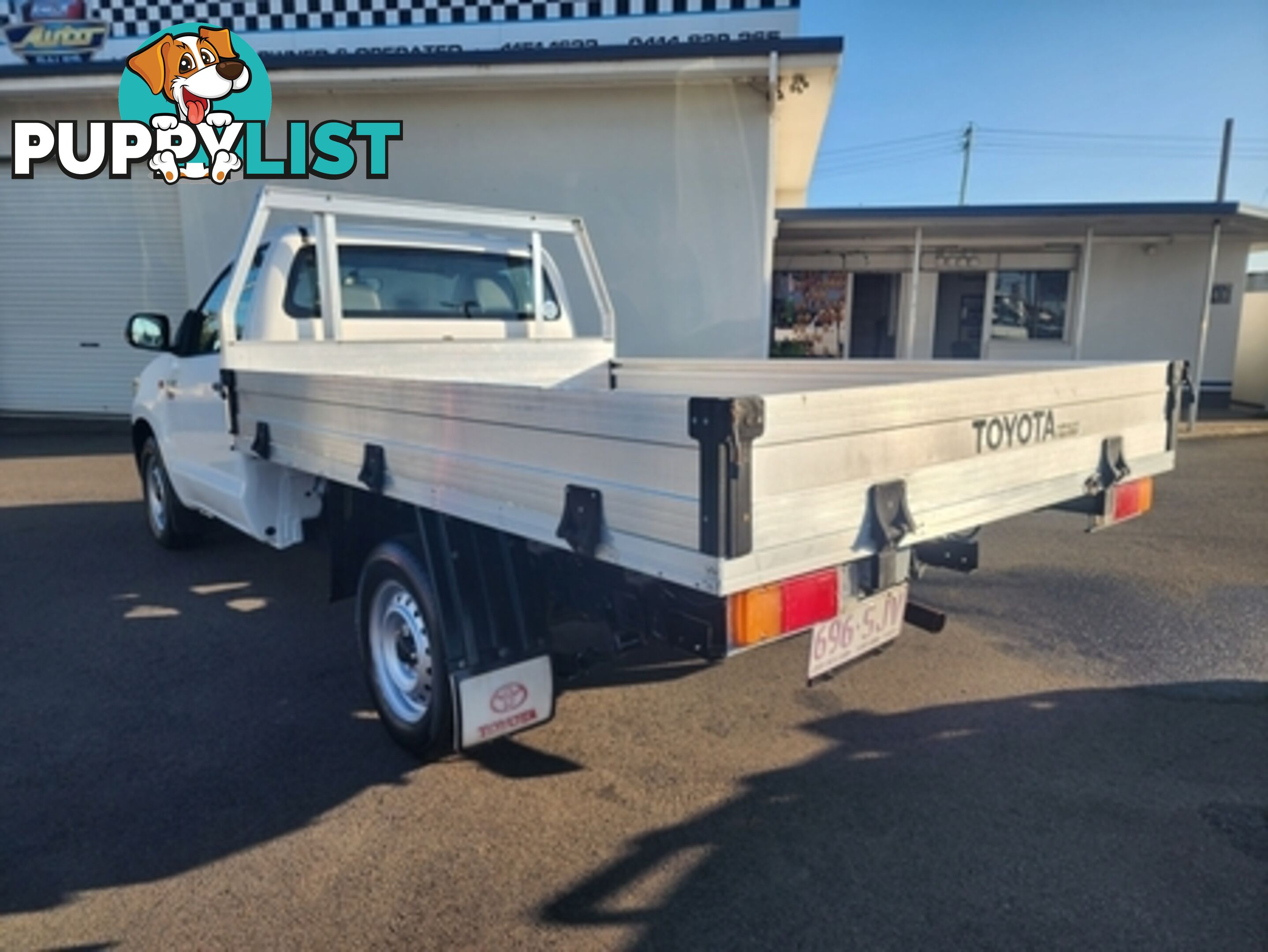 2012  TOYOTA HILUX WORKMATE SINGLE CAB TGN16R MY12 CAB CHASSIS