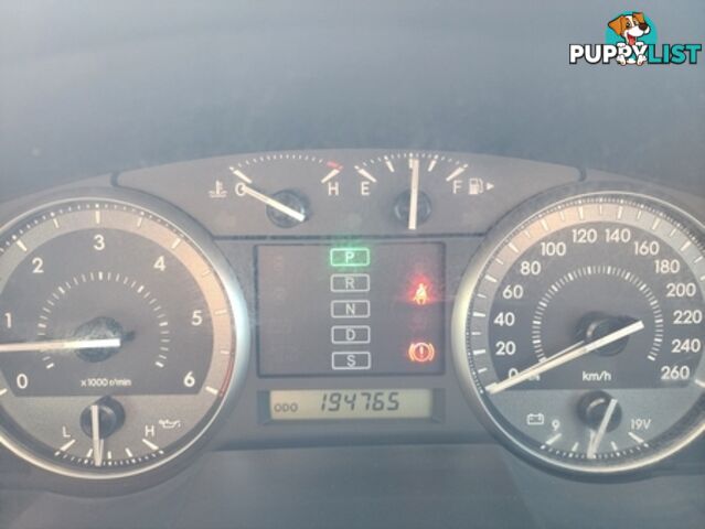 2010  TOYOTA LANDCRUISER GXL VDJ200R MY10 WAGON